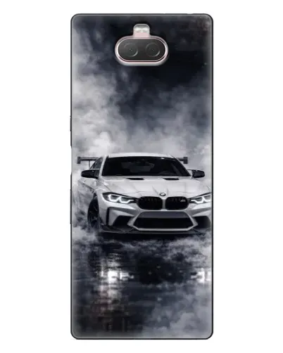 Чохол для Sony Xperia 10 з картинкою «BMW крізь туман»