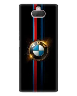 Чохол для Sony Xperia 10 з картинкою «BMW M-Power неон»