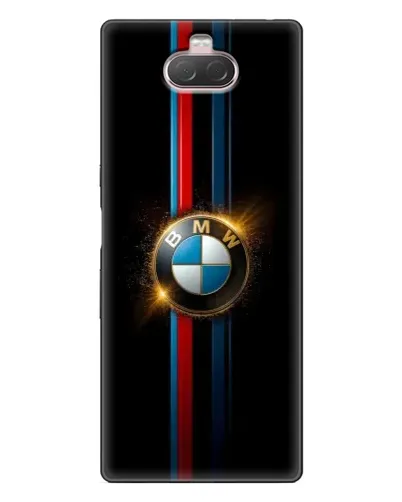 Чохол для Sony Xperia 10 з картинкою «BMW M-Power неон»