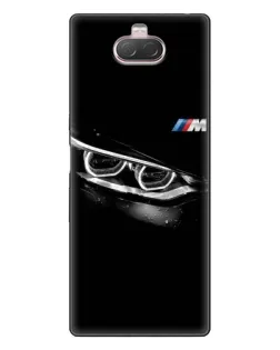 Чехол для Sony Xperia 10 с картинкой «BMW — взгляд тигра»