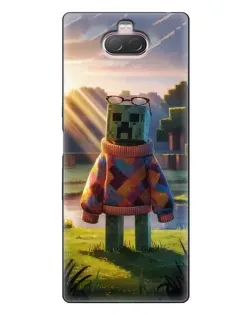 Чохол для Sony Xperia 10 з картинкою «Кріпер у светрі»