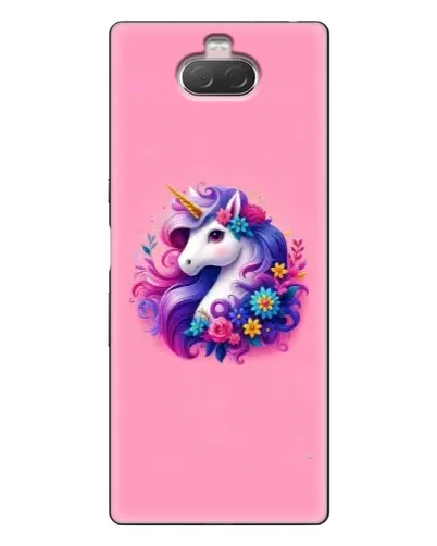 Чехол для Sony Xperia 10 с картинкой «Сказочный единорог»