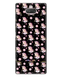 Чехол для Sony Xperia 10 с картинкой «Magic Unicorn паттерн»
