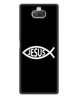 Чохол для Sony Xperia 10 з картинкою «Класичний Jesus»
