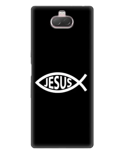 Чохол для Sony Xperia 10 з картинкою «Класичний Jesus»
