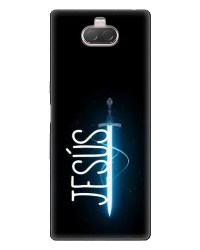Чохол для Sony Xperia 10 з картинкою «Меч Духа Jesus»