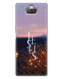 Чохол для Sony Xperia 10 з картинкою «Світло Боже уночі»