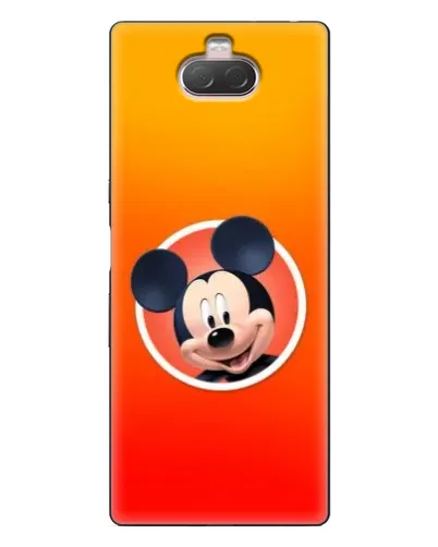 Чехол для Sony Xperia 10 с картинкой «Mickey в круге»