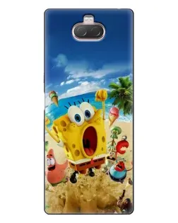 Чехол для Sony Xperia 10 с картинкой «Развлечения на пляже»