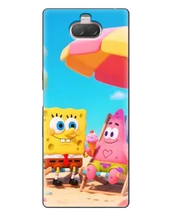 Чехол для Sony Xperia 10 с картинкой «Отдых на пляже»