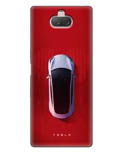 Чохол для Sony Xperia 10 з картинкою «Tesla Top View» Чохол для Sony Xperia 10 з картинкою «Tesla Top View»