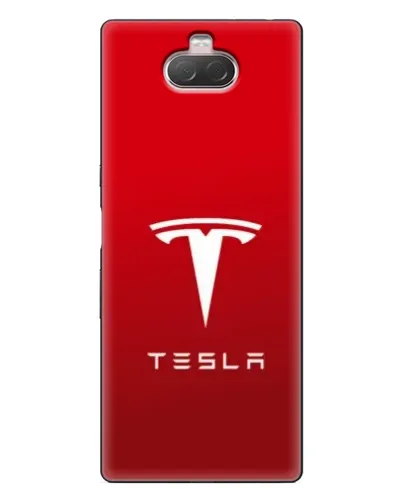 Чохол для Sony Xperia 10 з картинкою «Tesla Red Classic»