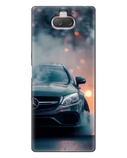 Чохол для Sony Xperia 10 з картинкою «Mercedes — нічне місто» Чохол для Sony Xperia 10 з картинкою «Mercedes — нічне місто»