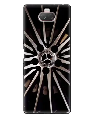 Чохол для Sony Xperia 10 з картинкою «Диск Mercedes»