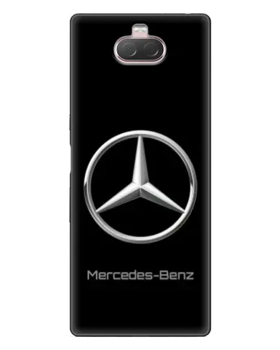 Чохол для Sony Xperia 10 з картинкою «Mercedes Silver Logo»