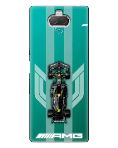 Чохол для Sony Xperia 10 з картинкою «Mercedes AMG Petronas»