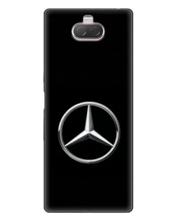 Чохол для Sony Xperia 10 з картинкою «Mercedes класичний лого»