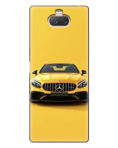 Чохол для Sony Xperia 10 з картинкою «Жовтий Mercedes GT»