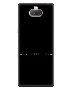 Чохол для Sony Xperia 10 з картинкою «Audi — світловий підпис» Чохол для Sony Xperia 10 з картинкою «Audi — світловий підпис»