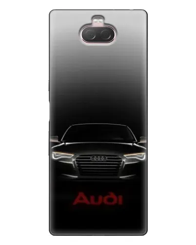 Чохол для Sony Xperia 10 з картинкою «Audi — градієнтний контур»