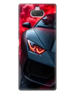 Чохол для Sony Xperia 10 з картинкою «Lamborghini червоне сяйво» Чохол для Sony Xperia 10 з картинкою «Lamborghini червоне сяйво»