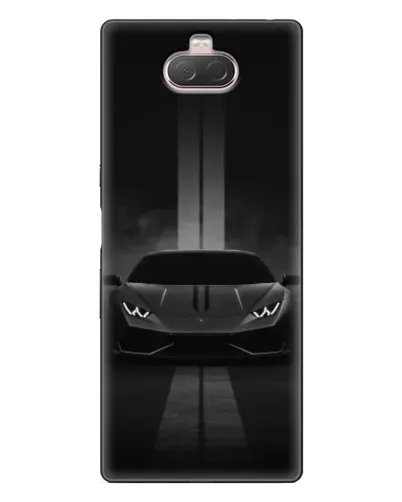 Чохол для Sony Xperia 10 з картинкою «Lamborghini симетрія доріг»