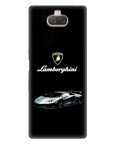 Чохол для Sony Xperia 10 з картинкою «Логотип Lamborghini класика»