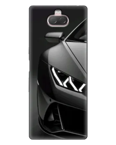 Чохол для Sony Xperia 10 з картинкою «Lamborghini фари деталізація»