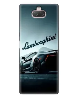 Чохол для Sony Xperia 10 з картинкою «Класичний Lamborghini надпис»