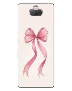 Чохол для Sony Xperia 10 з картинкою «Рожевий бант»