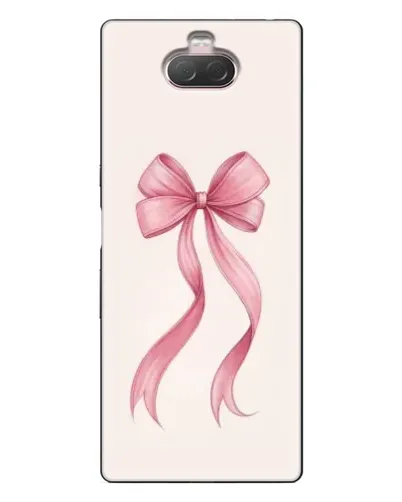 Чехол для Sony Xperia 10 с картинкой «Розовый бант»
