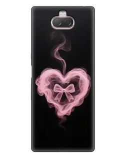 Чохол для Sony Xperia 10 з картинкою «Димчасте серце»