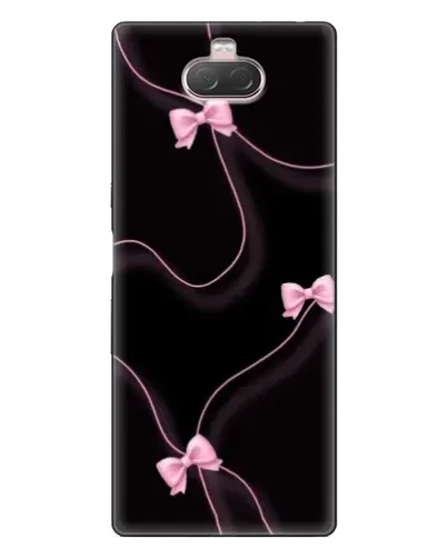 Чехол для Sony Xperia 10 с картинкой «Розовые ленты»