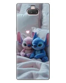 Чехол для Sony Xperia 10 с картинкой «Плюшевые Стич Ангел» Чехол для Sony Xperia 10 с картинкой «Плюшевые Стич Ангел»