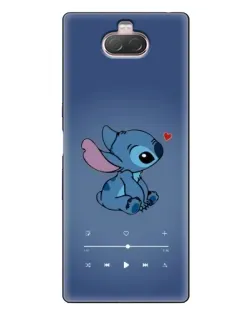 Чехол для Sony Xperia 10 с картинкой «Музыкальный Stitch» Чехол для Sony Xperia 10 с картинкой «Музыкальный Stitch»