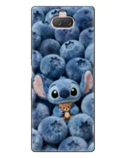 Чехол для Sony Xperia 10 с картинкой «Стич и голубика» Чехол для Sony Xperia 10 с картинкой «Стич и голубика»