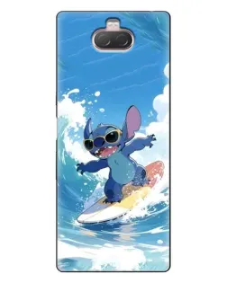 Чехол для Sony Xperia 10 с картинкой «Стич на волне» Чехол для Sony Xperia 10 с картинкой «Стич на волне»