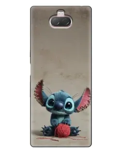 Чехол для Sony Xperia 10 с картинкой «Стич на коричневом фоне» Чехол для Sony Xperia 10 с картинкой «Стич на коричневом фоне»
