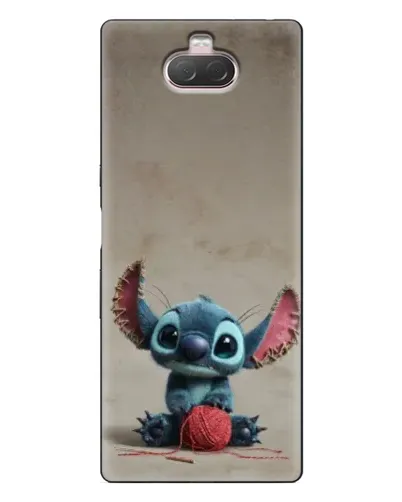 Чехол для Sony Xperia 10 с картинкой «Стич на коричневом фоне» Чехол для Sony Xperia 10 с картинкой «Стич на коричневом фоне»