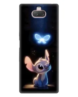 Чехол для Sony Xperia 10 с картинкой «Сияющий Стич» Чехол для Sony Xperia 10 с картинкой «Сияющий Стич»
