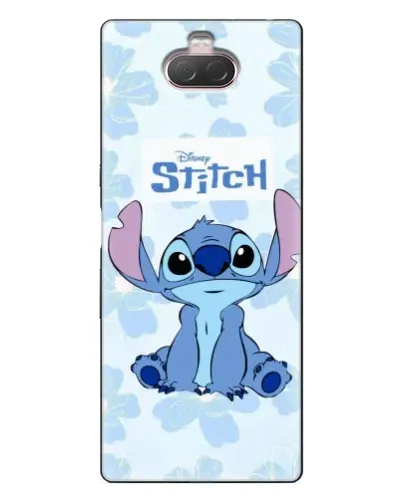 Чехол для Sony Xperia 10 с картинкой «Stitch среди цветов» Чехол для Sony Xperia 10 с картинкой «Stitch среди цветов»