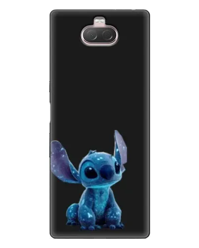 Чехол для Sony Xperia 10 с картинкой «Стич на черном» Чехол для Sony Xperia 10 с картинкой «Стич на черном»