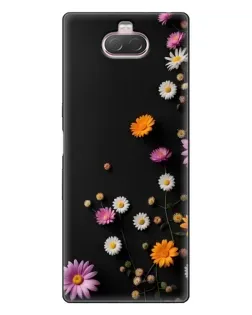 Чохол для Sony Xperia 10 з картинкою «Квіткова композиція»