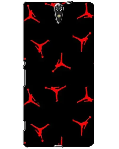 Чехол для Sony Xperia C5 Ultra (E5533, E5563, E5506, E5553) с картинкой «Jordan Red Pattern»