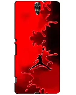 Чехол для Sony Xperia C5 Ultra (E5533, E5563, E5506, E5553) с картинкой «Jordan Red Smoke»