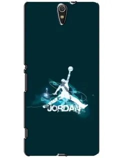 Чехол для Sony Xperia C5 Ultra (E5533, E5563, E5506, E5553) с картинкой «Jordan Blue Fire»