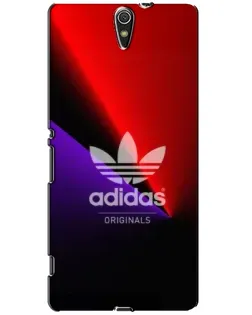 Чехол для Sony Xperia C5 Ultra (E5533, E5563, E5506, E5553) с картинкой «Adidas Red Neon»