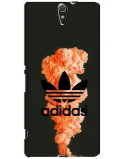 Чехол для Sony Xperia C5 Ultra (E5533, E5563, E5506, E5553) с картинкой «Оранжевый дым Adidas» Чехол для Sony Xperia C5 Ultra (E5533, E5563, E5506, E5553) с картинкой «Оранжевый дым Adidas»