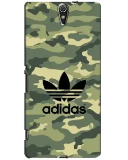 Чехол для Sony Xperia C5 Ultra (E5533, E5563, E5506, E5553) с картинкой «Милитари стиль Adidas» Чехол для Sony Xperia C5 Ultra (E5533, E5563, E5506, E5553) с картинкой «Милитари стиль Adidas»