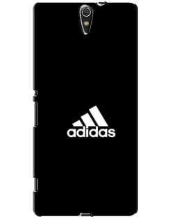 Чехол для Sony Xperia C5 Ultra (E5533, E5563, E5506, E5553) с картинкой «Черная классика Adidas»